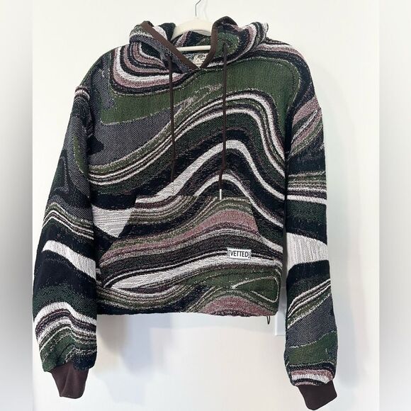 Vetted TAPESTRY CAMO HOODIE M - Picture 1 of 6